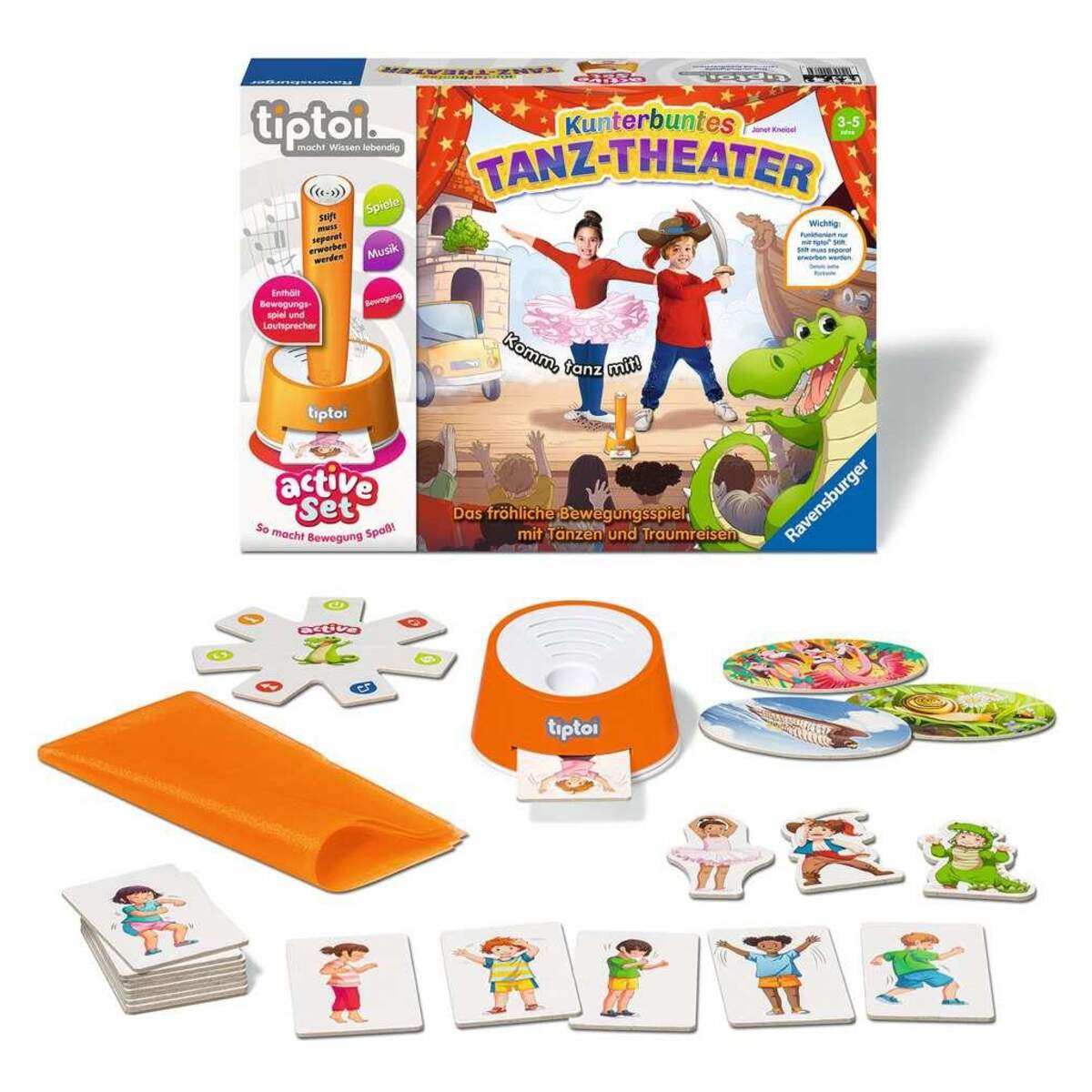 Ravensburger active Set Kunterbuntes Tanz-Theater