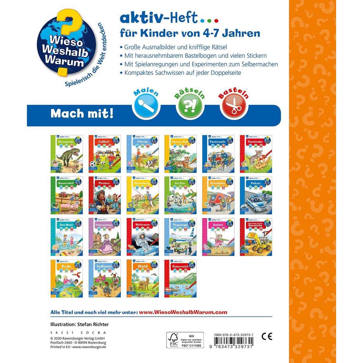 Ravensburger aktiv Buch - Wald (Wieso? Weshalb? Warum?)