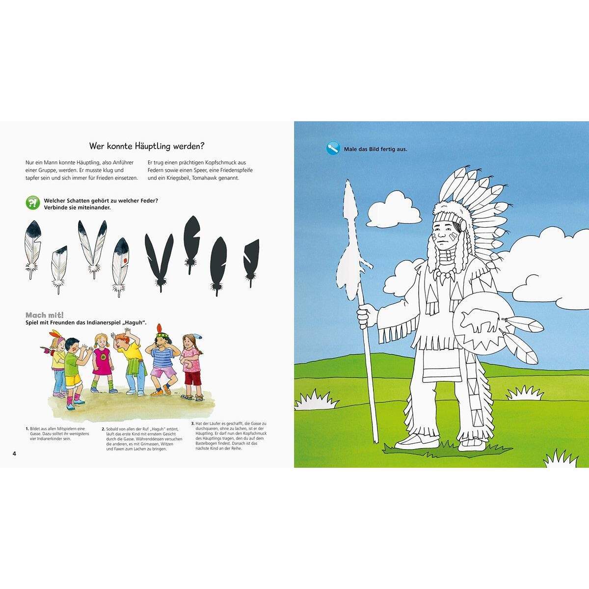 Ravensburger aktiv Heft - Indianer (Wieso? Weshalb? Warum?)