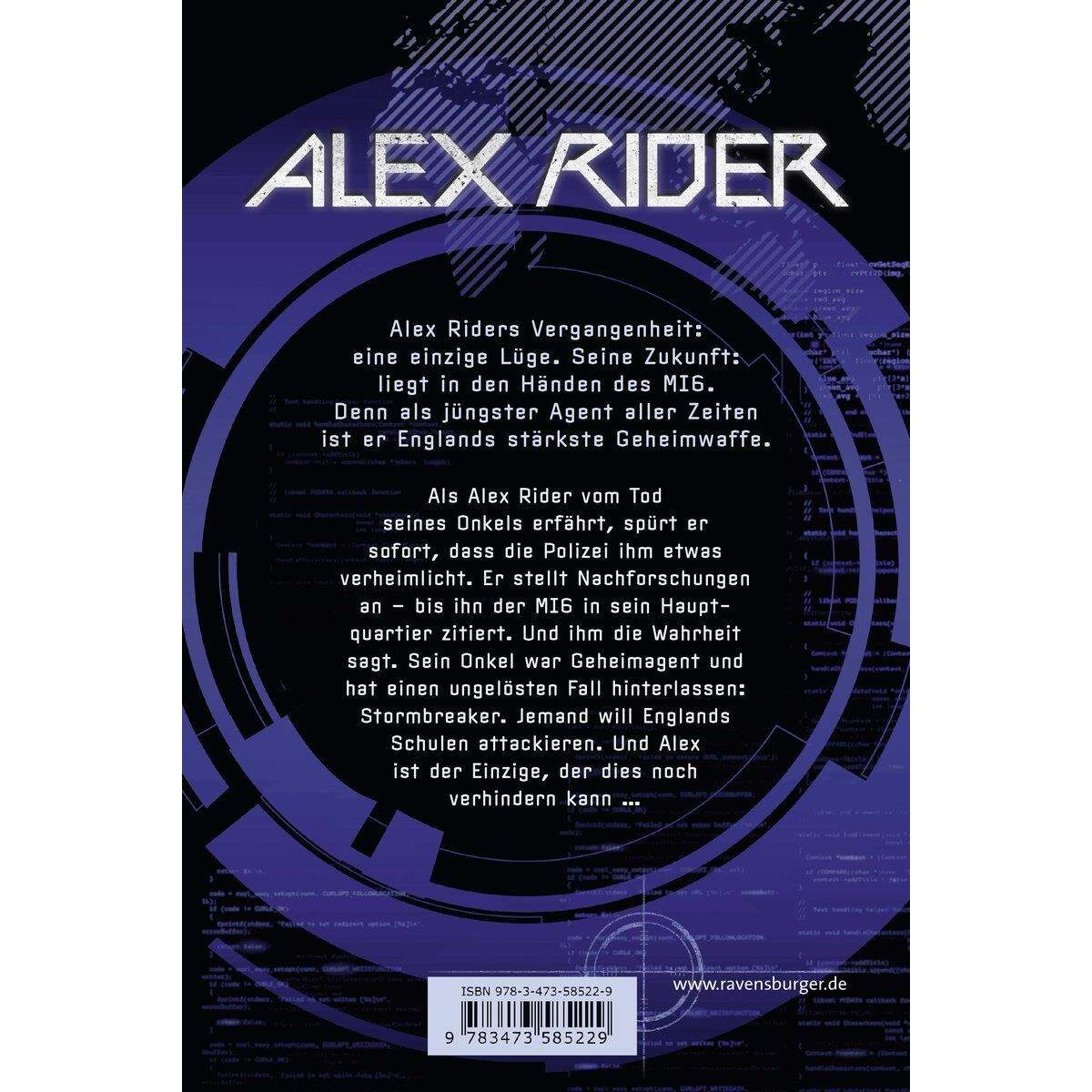 Ravensburger Alex Rider, Band 1: Stormbreaker