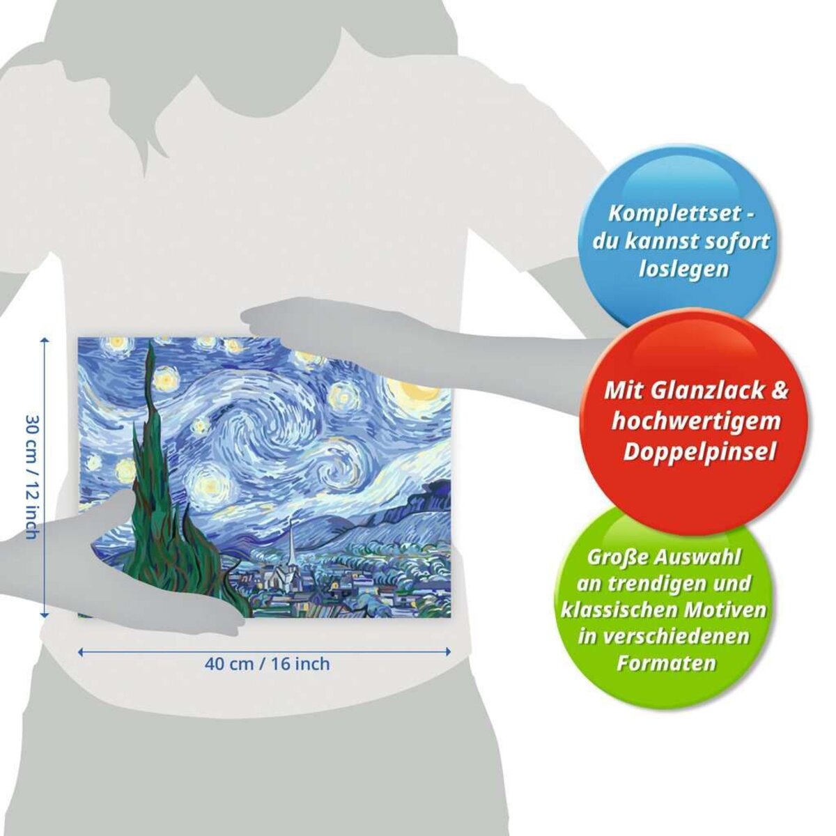 Ravensburger ART Collection: Starry Night (Van Gogh)