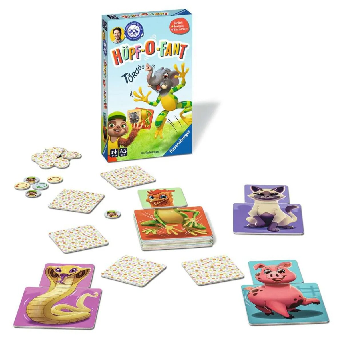 Ravensburger Beweg dich schlau! Hüpf-O-Fant