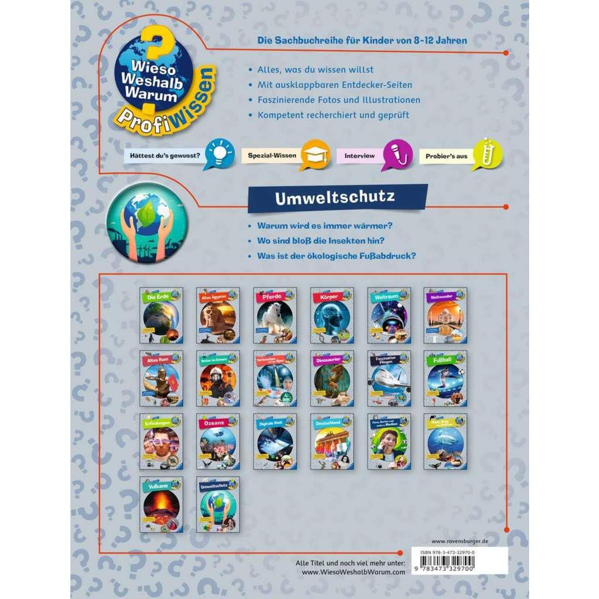 Ravensburger Buch Wieso Weshalb Warum? 26 - Umweltschutz