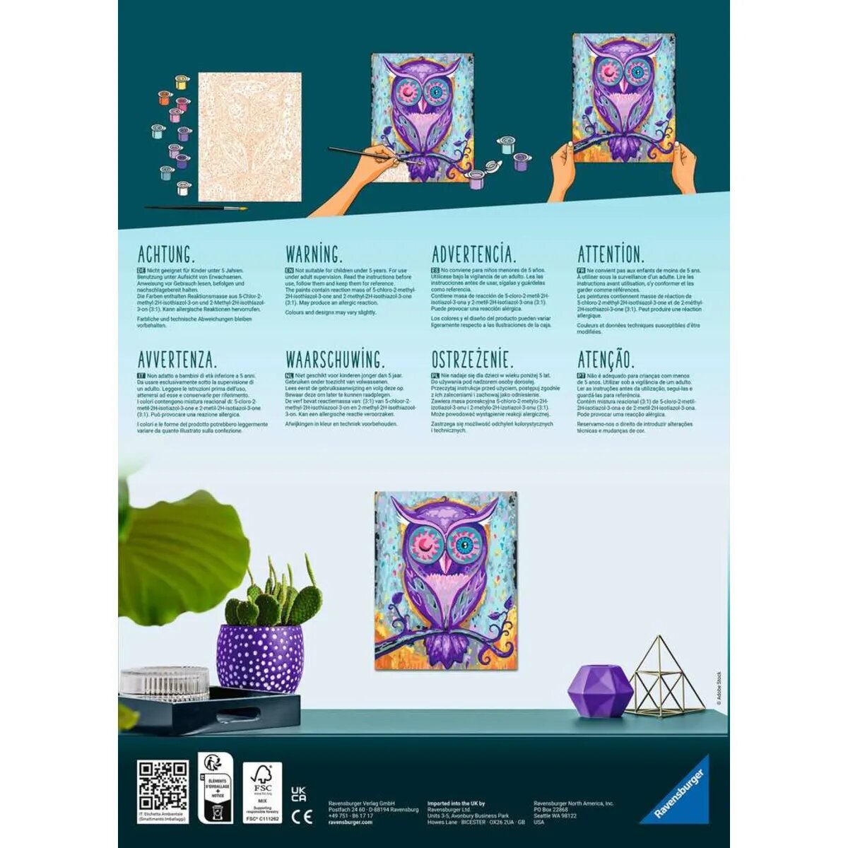 Ravensburger CreArt - Dreaming Owl