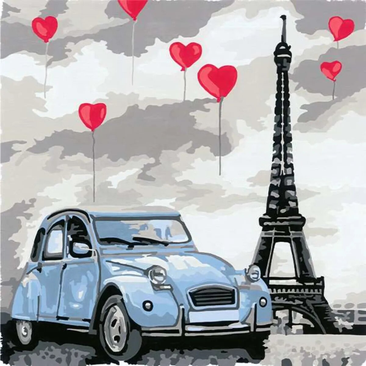 Ravensburger CreArt - Lovely Paris