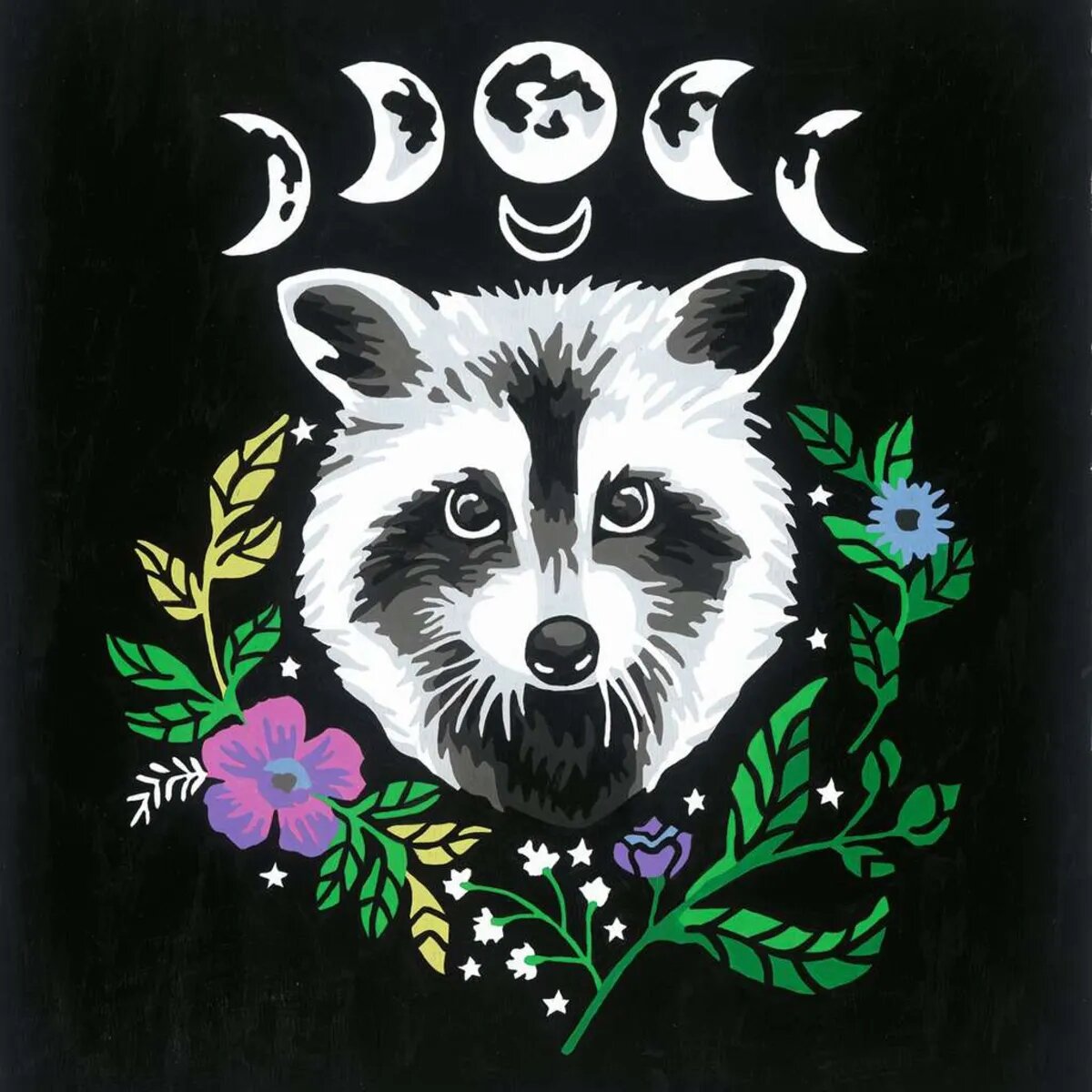 Ravensburger CreArt - Pixie Cold: Racoon