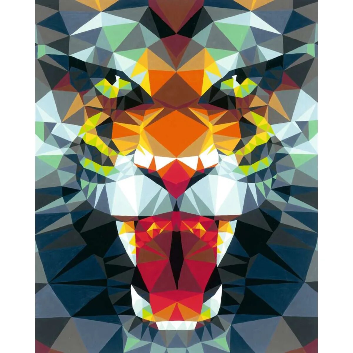 Ravensburger CreArt - Polygon Tiger