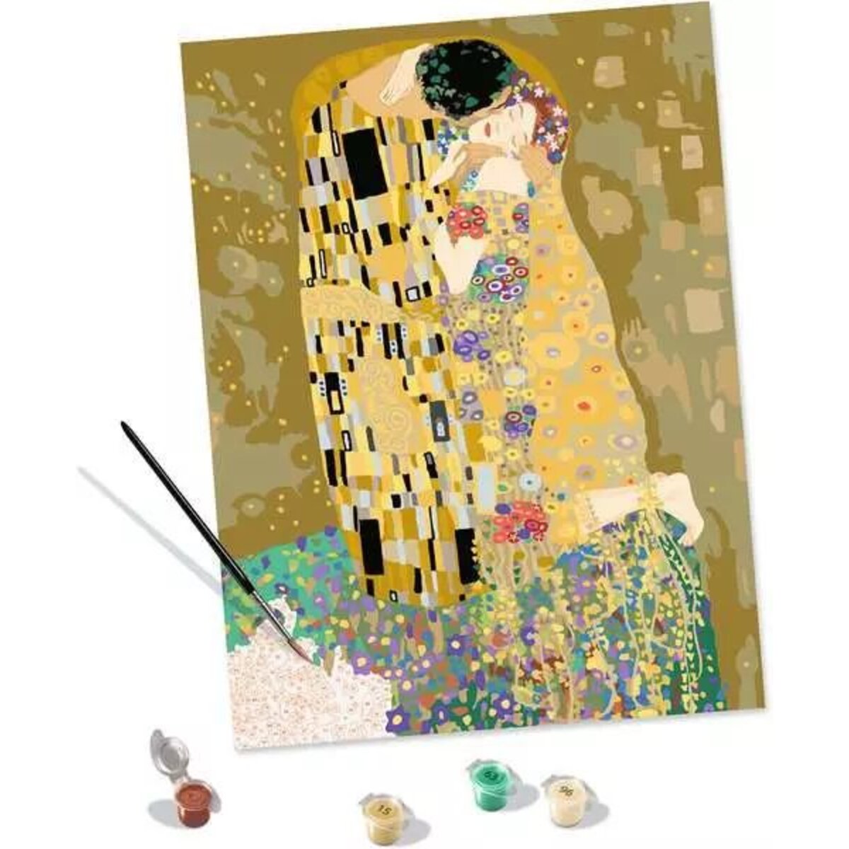 Ravensburger CreArt ART Collection: The Kiss (Klimt) - Malen nach Zahlen für Erwachsene