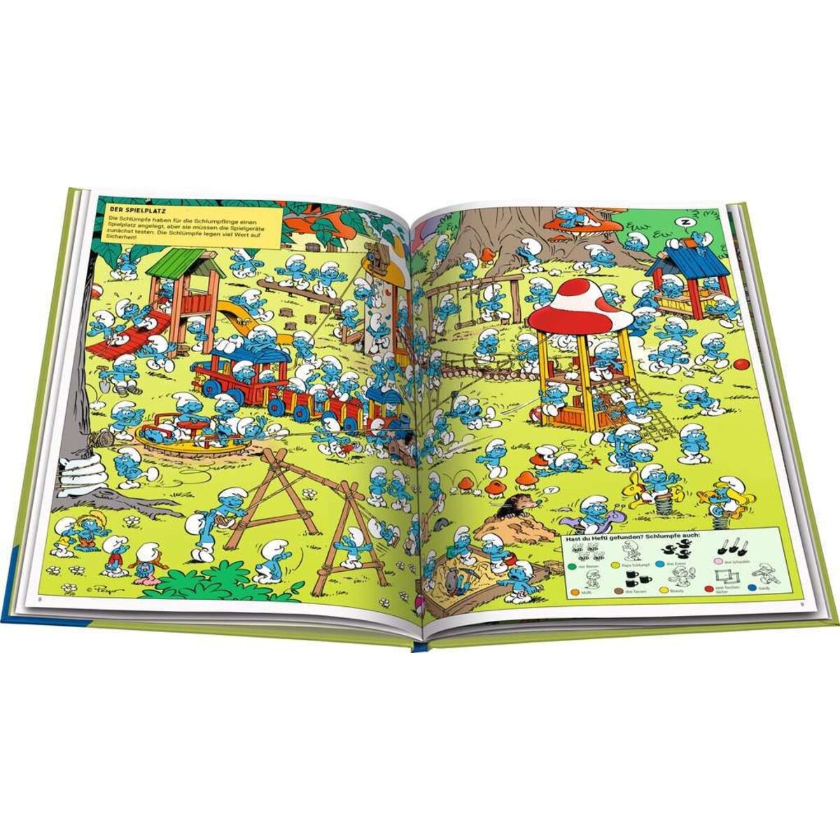 Ravensburger Die Schlümpfe: Das große Wimmelbuch