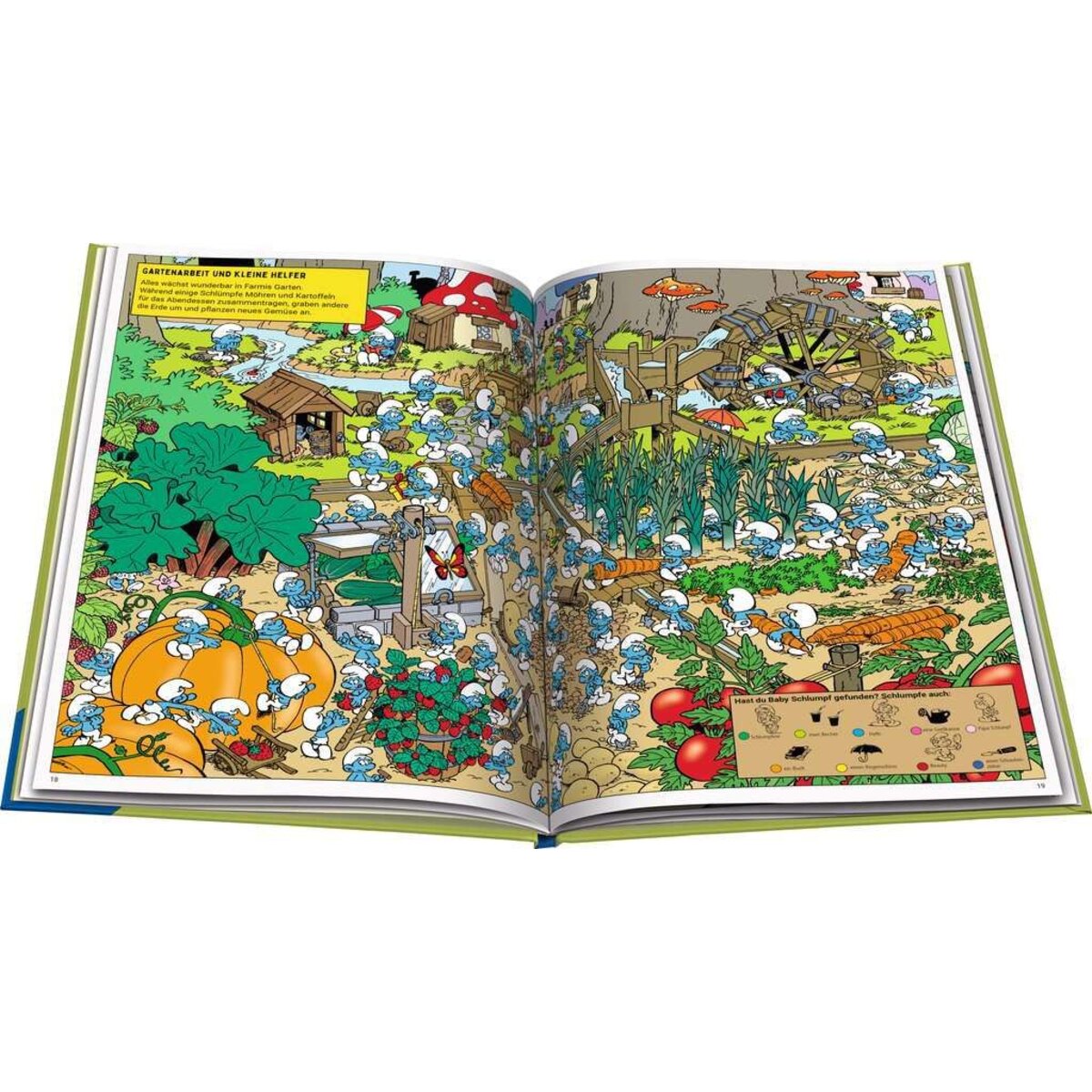 Ravensburger Die Schlümpfe: Das große Wimmelbuch
