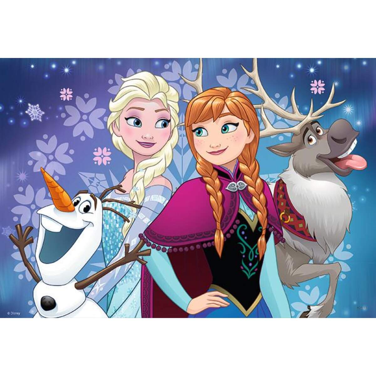 Ravensburger Disney Frozen Nordlichter Puzzle 2x24 Teile