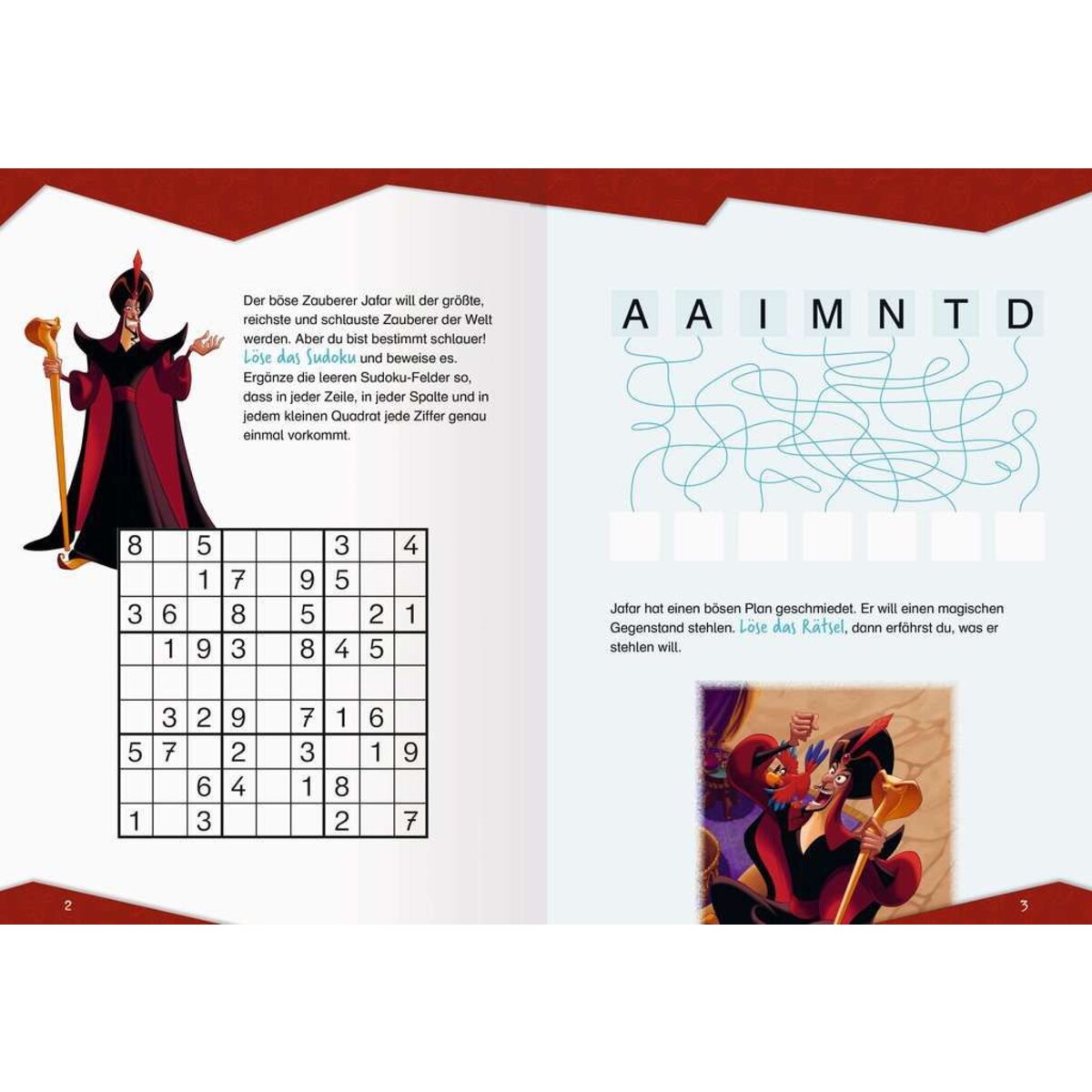 Ravensburger Disney Villains: Fiese Rätsel mit Jafar