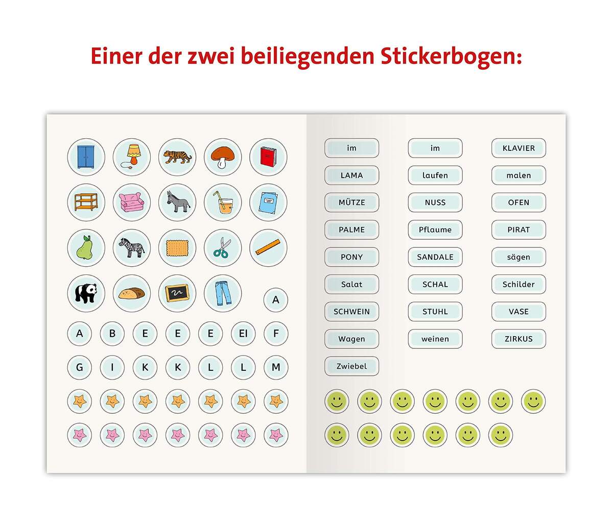 Ravensburger Erstes Lesen Sticker-Rätsel