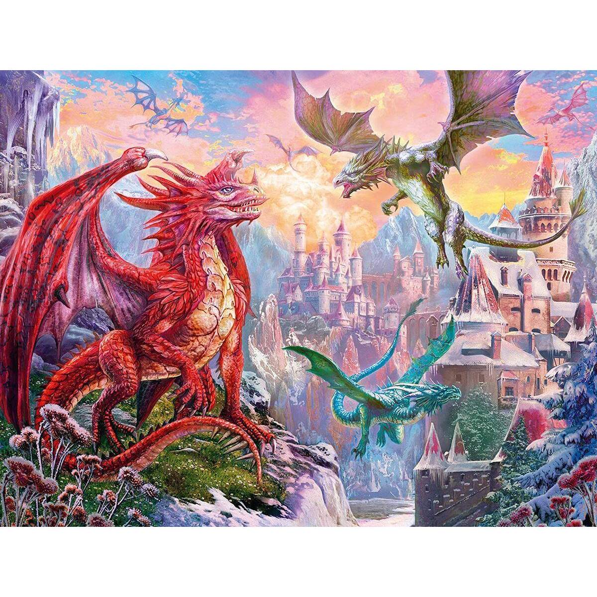 Ravensburger Fantasy-Puzzle: Drachenland, 2000 Teile