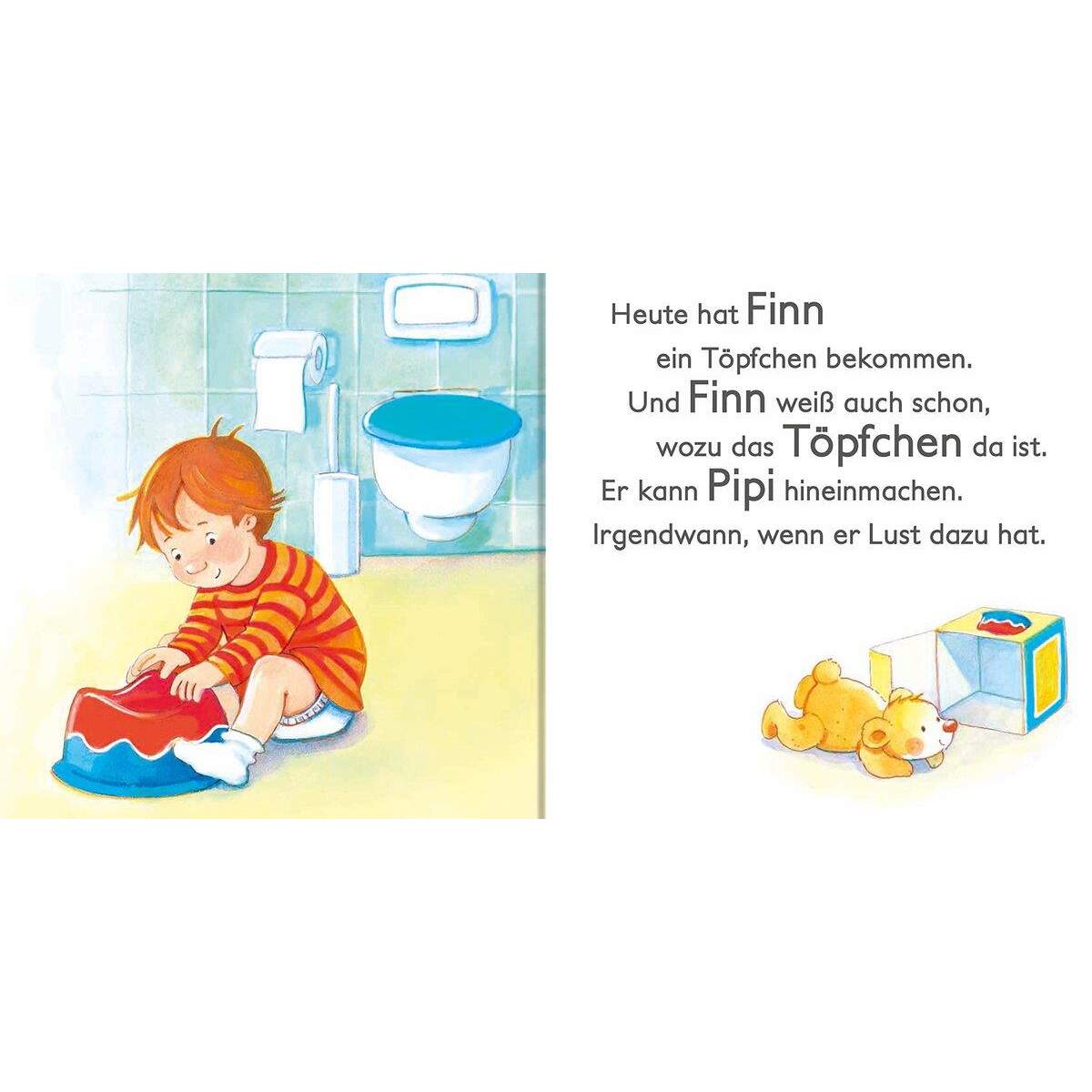 Ravensburger Finn geht aufs Töpfchen