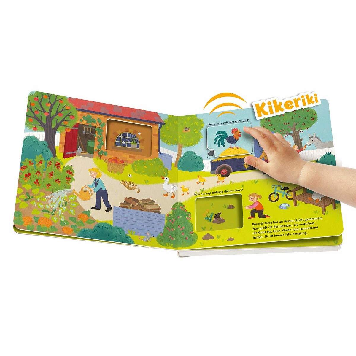 Ravensburger Hör hin, spiel mit! Mein Puzzle-Soundbuch: Bauernhof