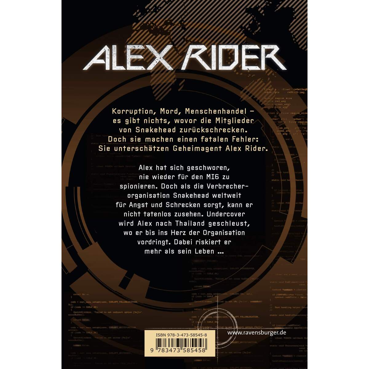 Ravensburger Horowitz, Alex Rider, Band. 7: Snakehead
