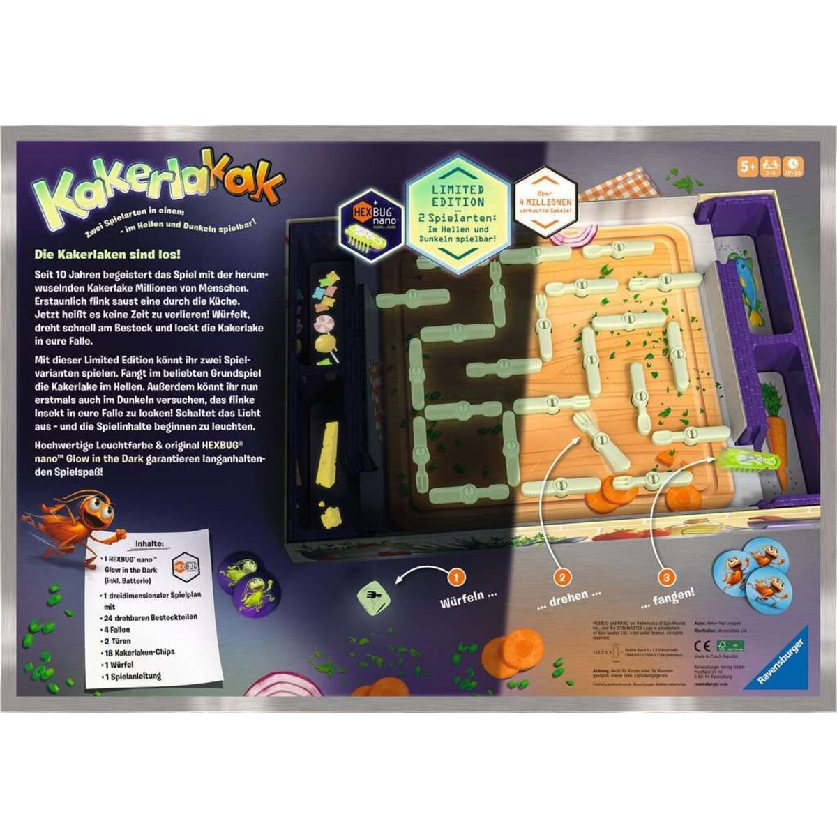 Ravensburger Kakerlakak Glow in the dark