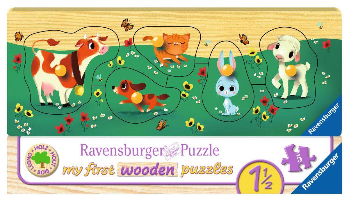 Ravensburger Kinderpuzzle Liebste Tierfreunde