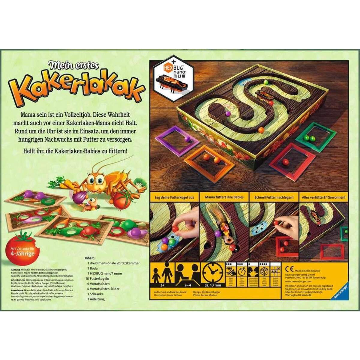 Ravensburger Kinderspiel Mein erstes Kakerlakak