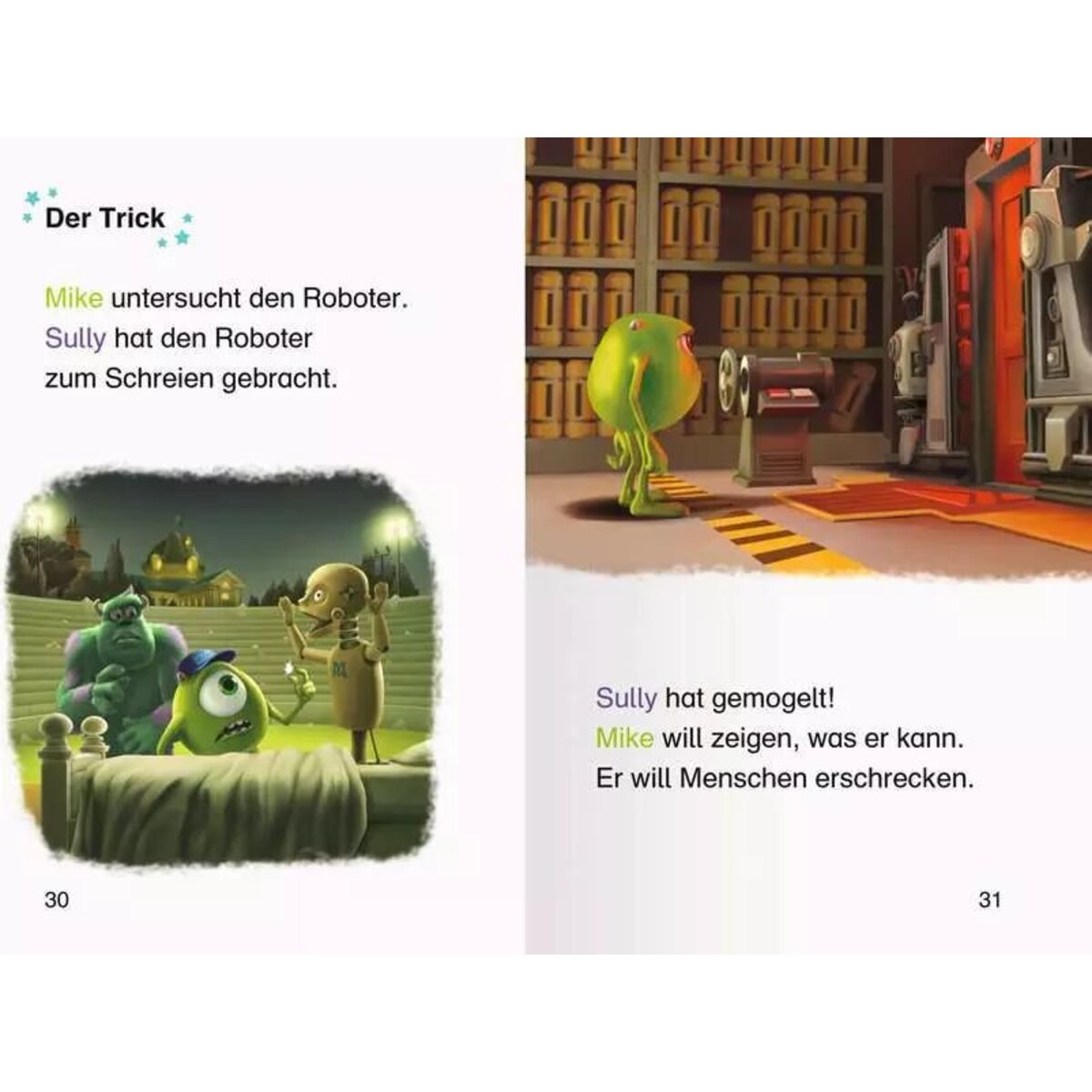 Ravensburger Leselernstars: Disney Monster Uni - Erste Stunde Monsterkunde