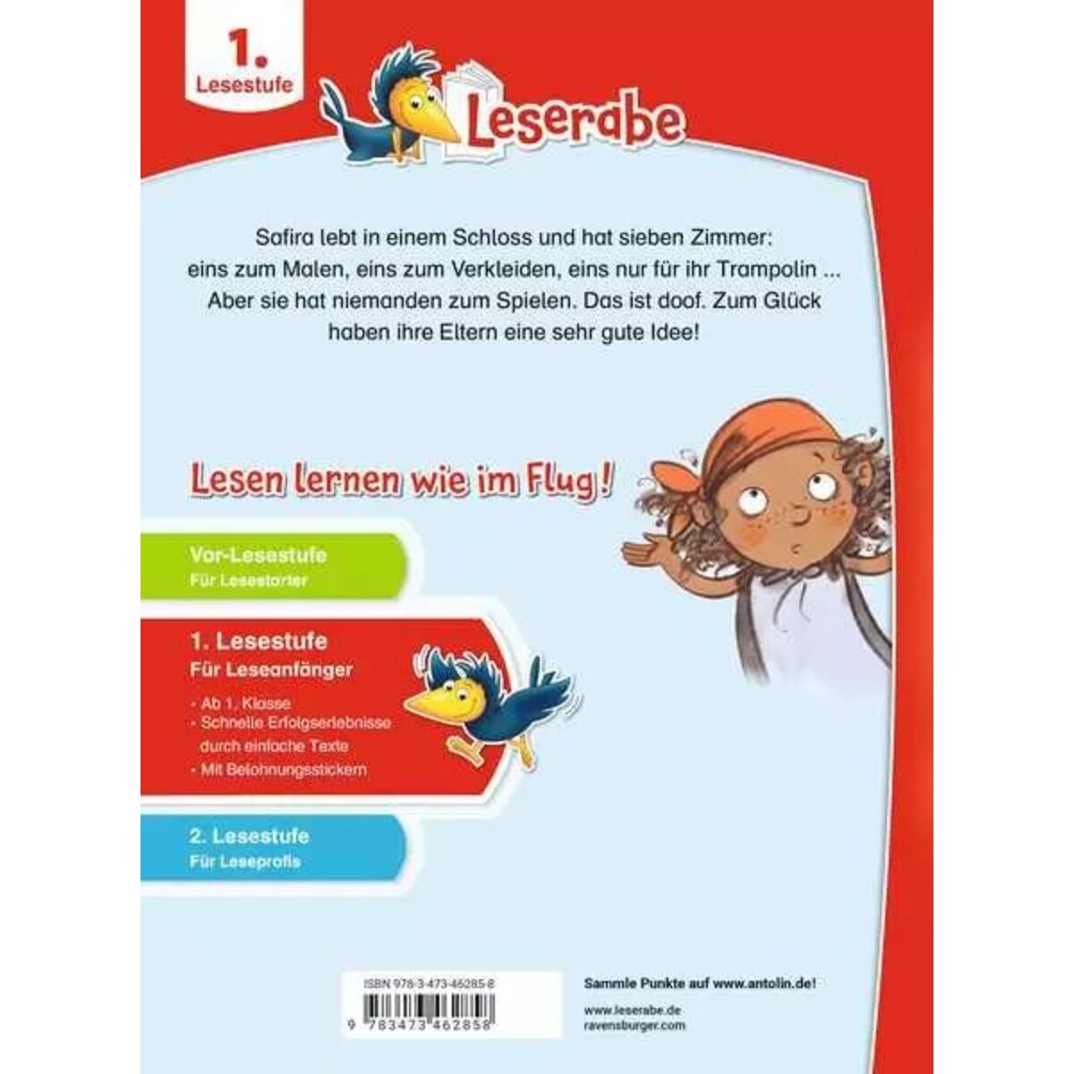 Ravensburger Leserabe - 1. Lesestufe: Safiras Prinzessinnen-Schloss