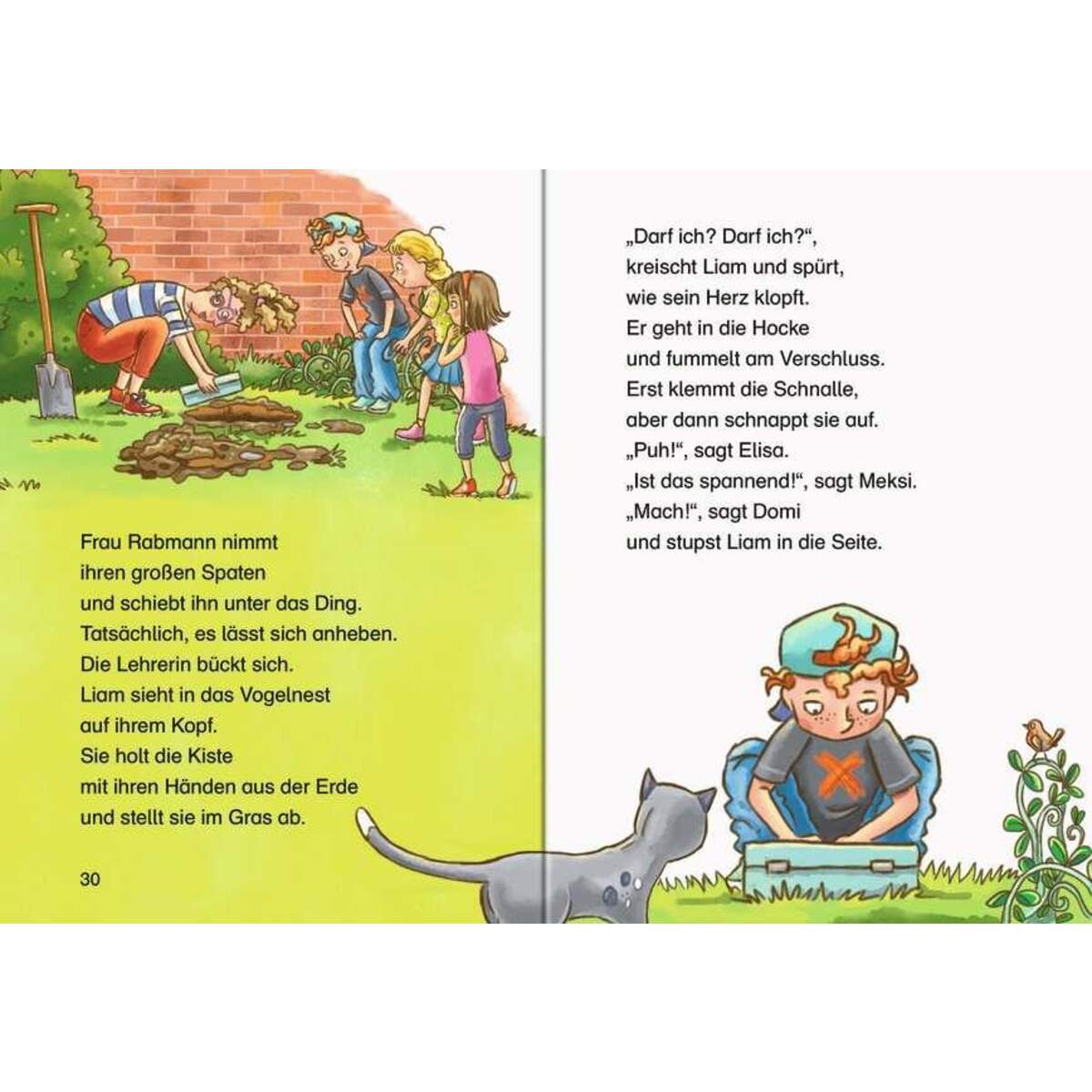 Ravensburger Leserabe - 2. Lesestufe: Ein Schatz auf dem Schulhof