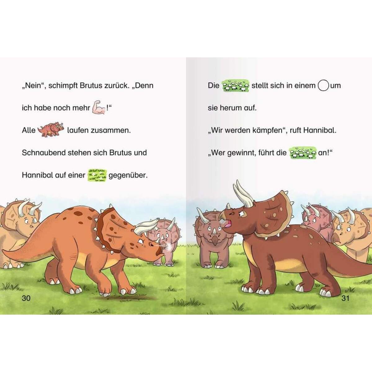 Ravensburger Leserabe - Vor-Lesestufe: Dinosauriergeschichten