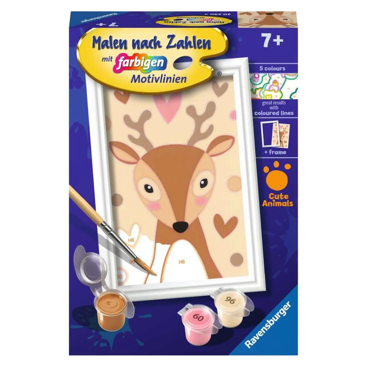 Ravensburger Malen nach Zahlen - Niedliches Reh