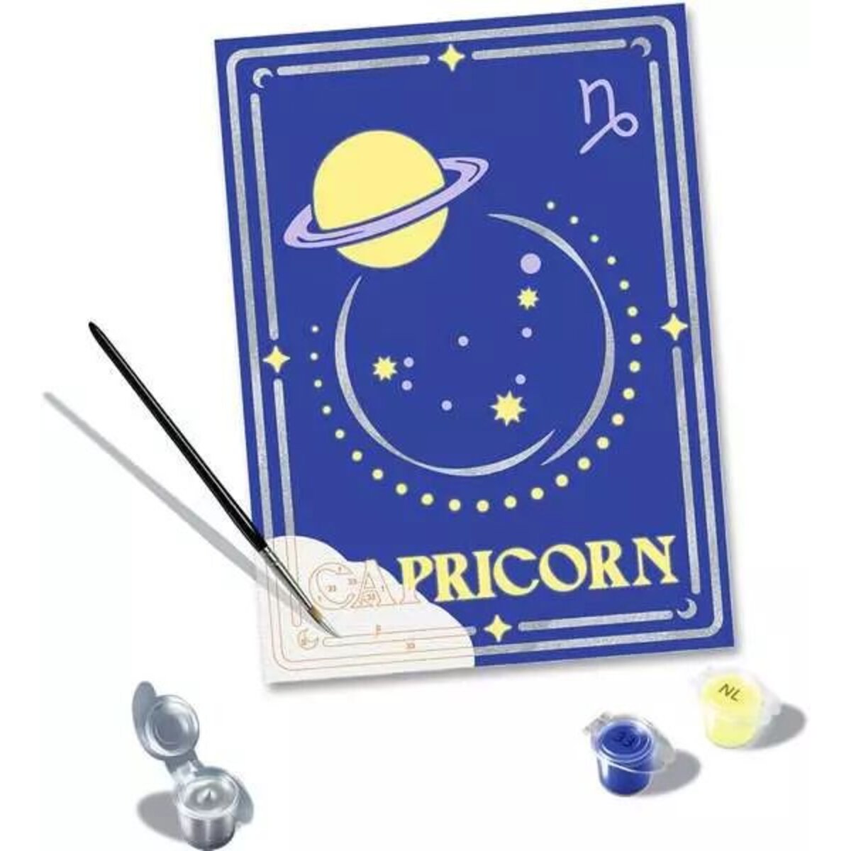 Ravensburger Malen nach Zahlen - Sternzeichen (Zodiac Sign) Steinbock