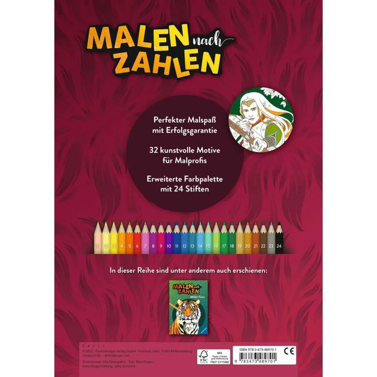 Ravensburger Malen nach Zahlen: Fabelwesen