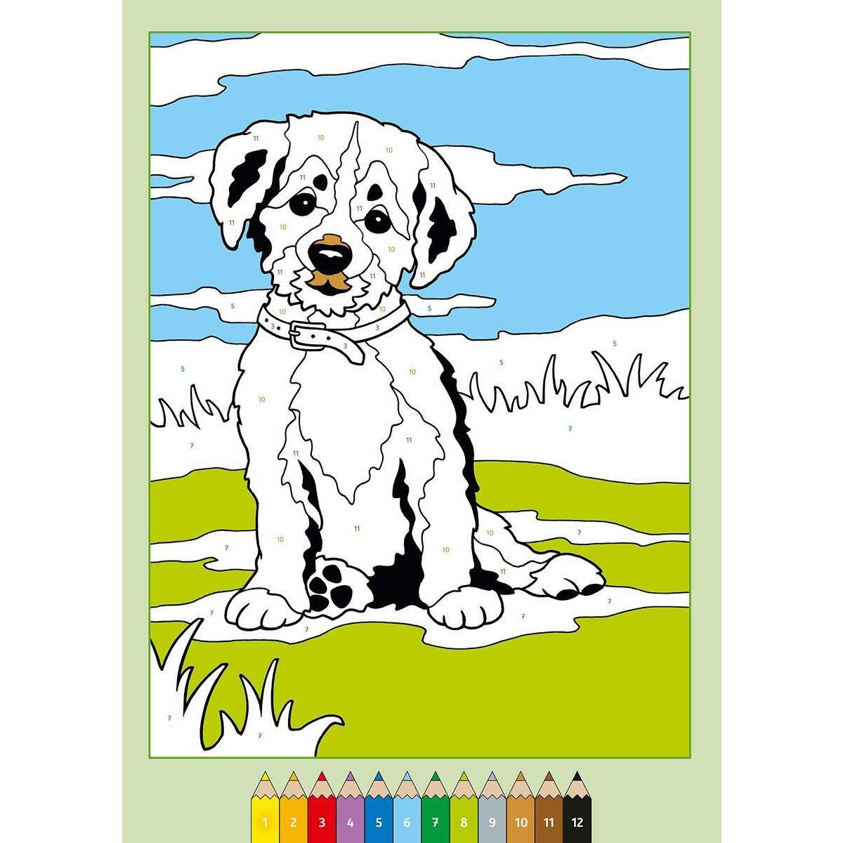 Ravensburger Malen nach Zahlen: Tierkinder - H20