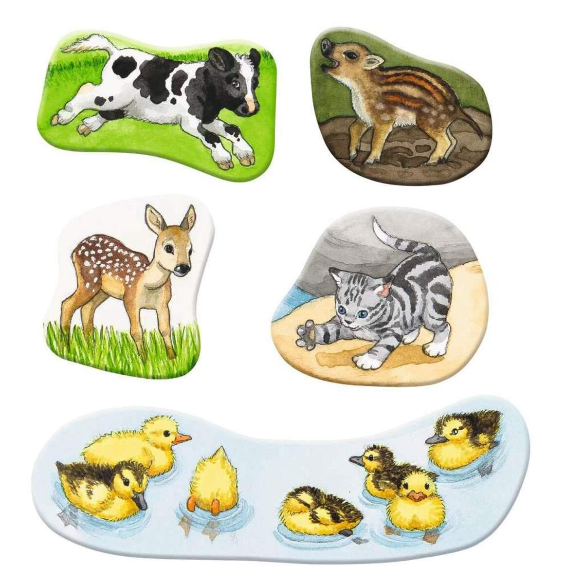 Ravensburger Mein großes Puzzle-Spielbuch: Tierkinder