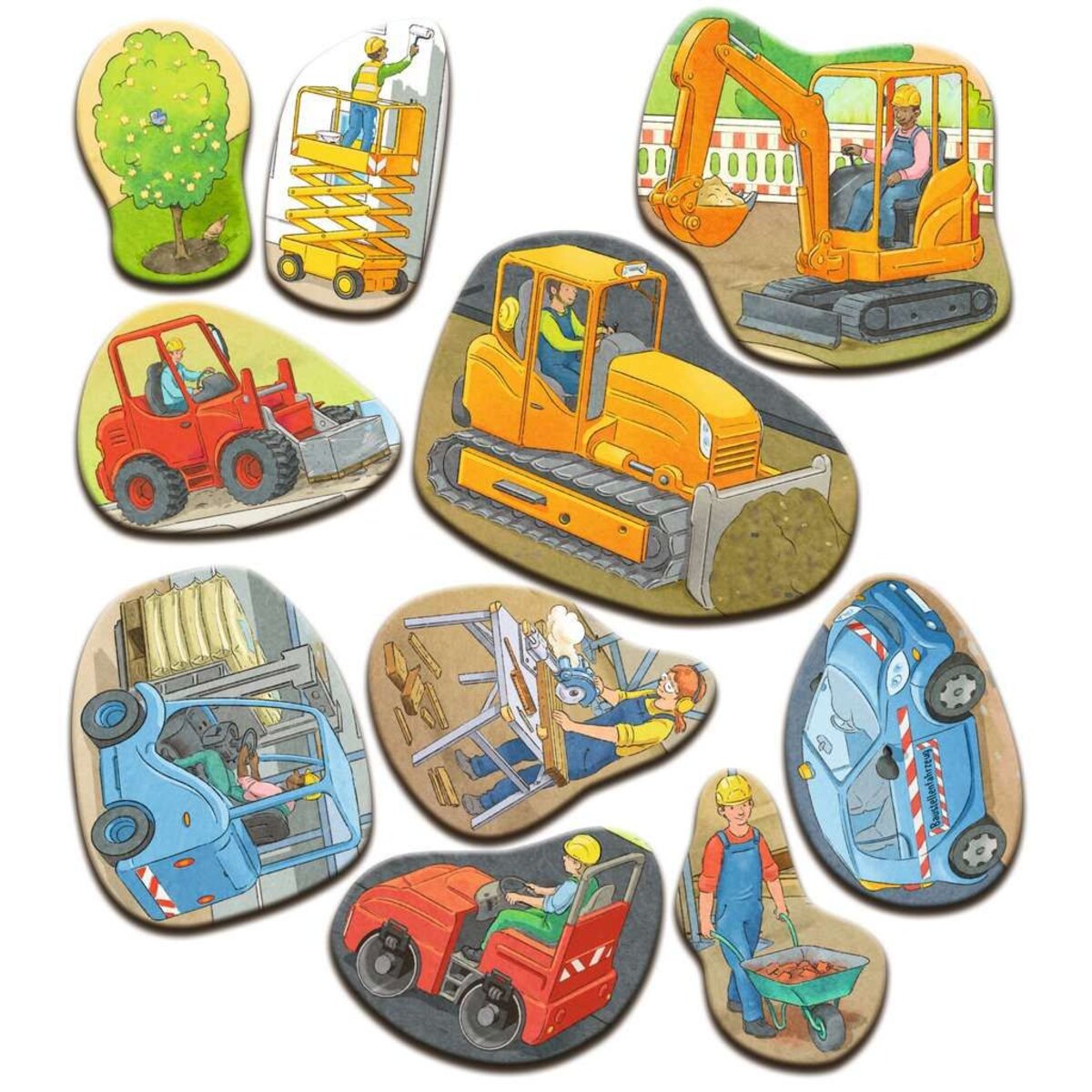 Ravensburger Mein großes Puzzle-Spielbuch: Baustelle