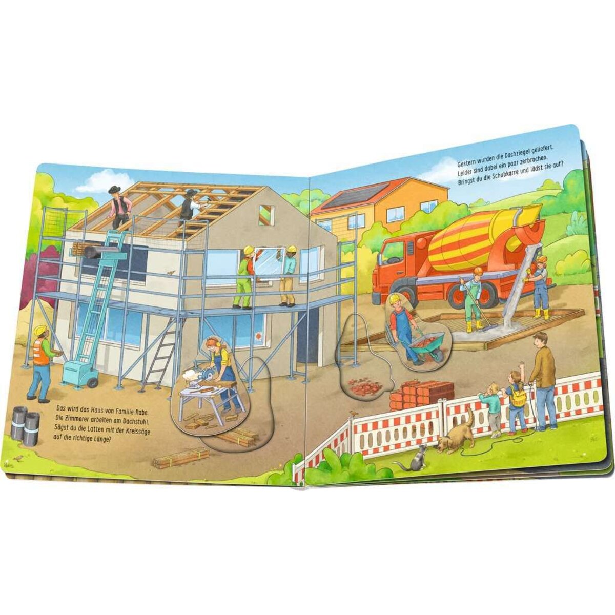 Ravensburger Mein großes Puzzle-Spielbuch: Baustelle
