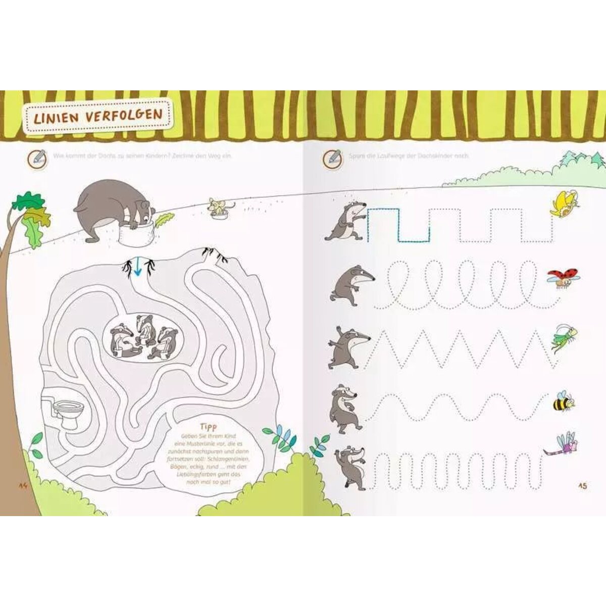 Ravensburger Mein großes Vorschulbuch: Buchstaben Zahlen Konzentration