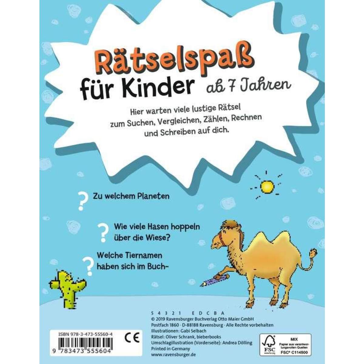 Ravensburger Mein Grundschul-Rätselblock