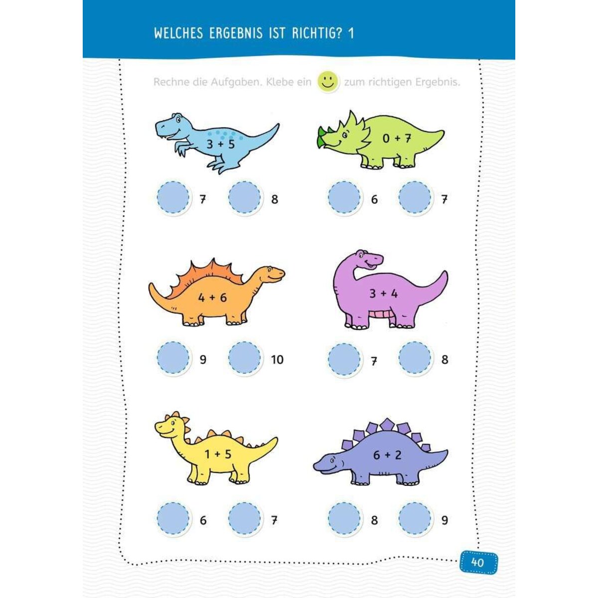 Ravensburger Mein Stickerrätselblock: Zahlen und Rechnen