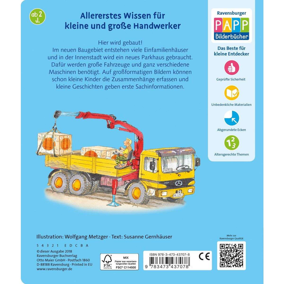 Ravensburger Meine Welt der Fahrzeuge: Auf der Baustelle