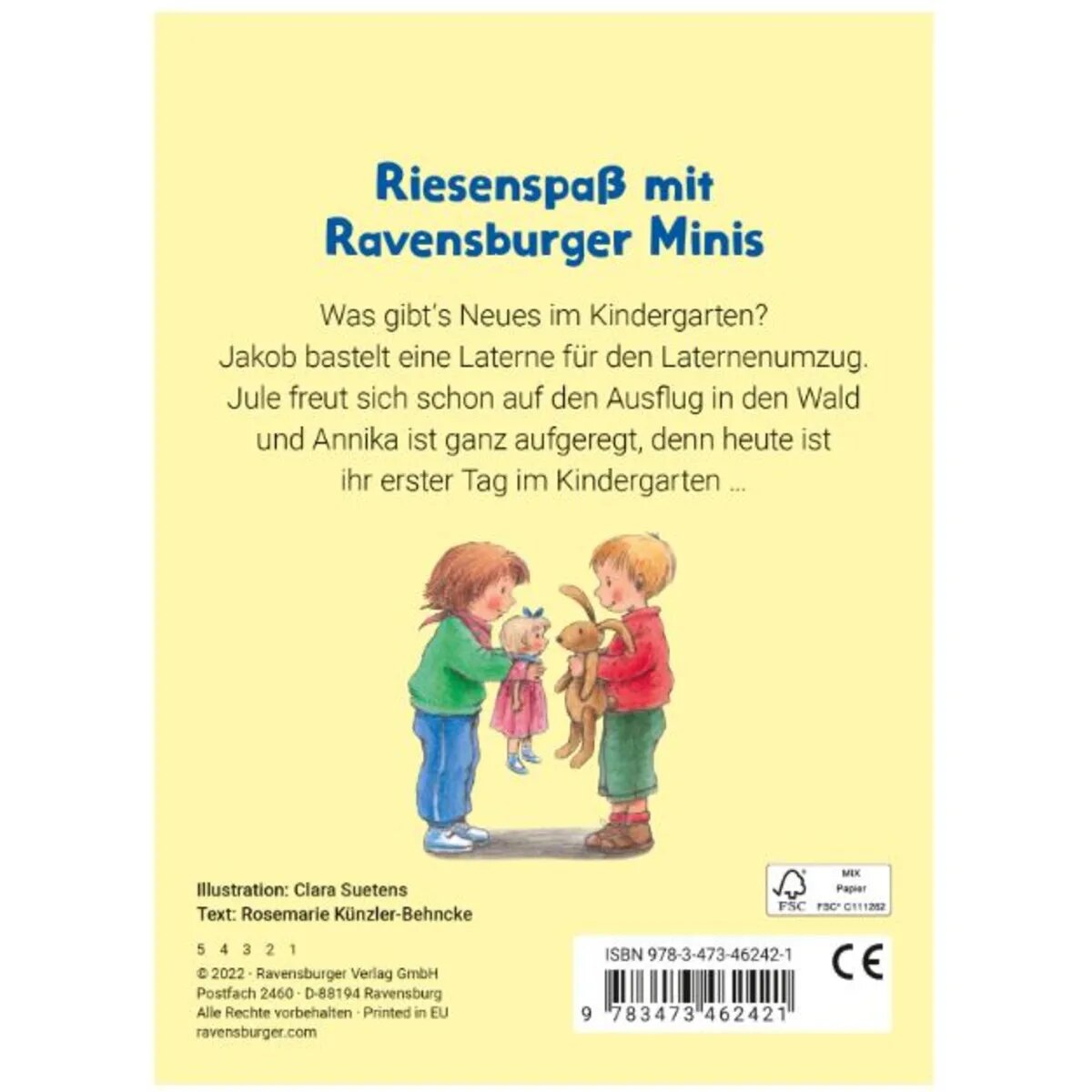 Ravensburger Minis: Minutengeschichten - Bei uns im Kindergarten