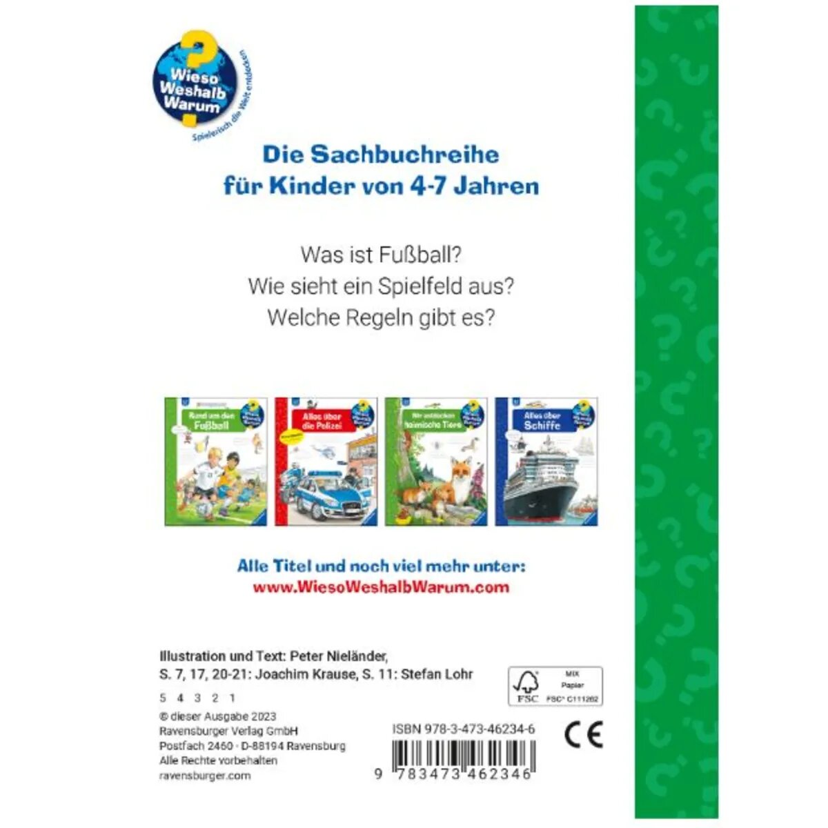 Ravensburger Minis: Wieso? Weshalb? Warum? Fußball