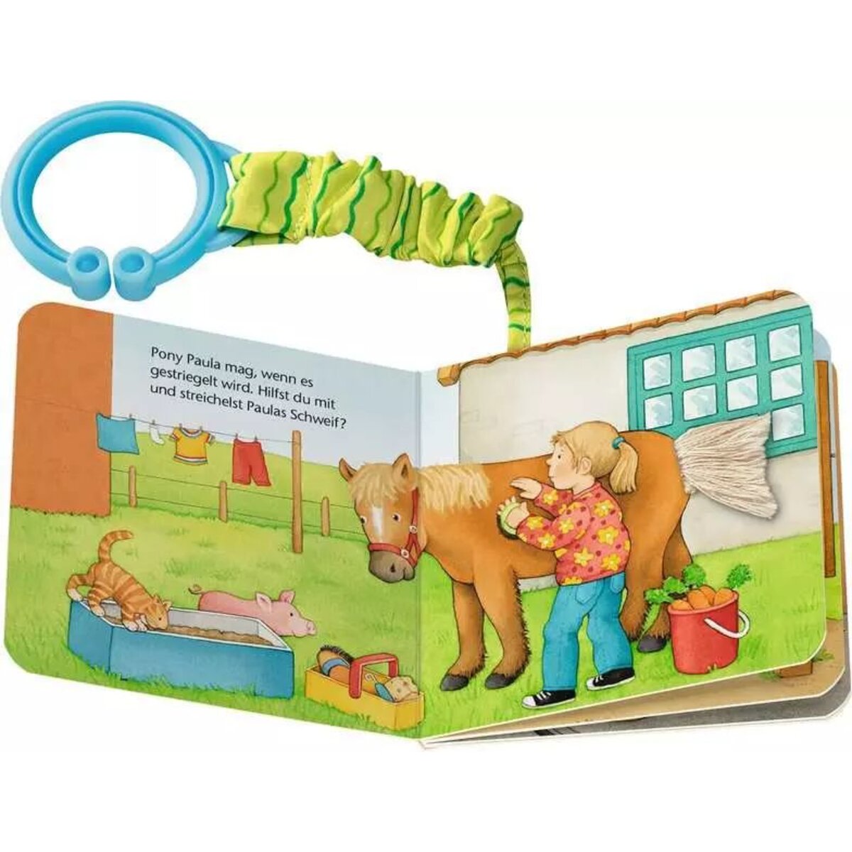 Ravensburger ministeps: Mein erstes Buggybuch: Fühl mal! Bauernhoftiere