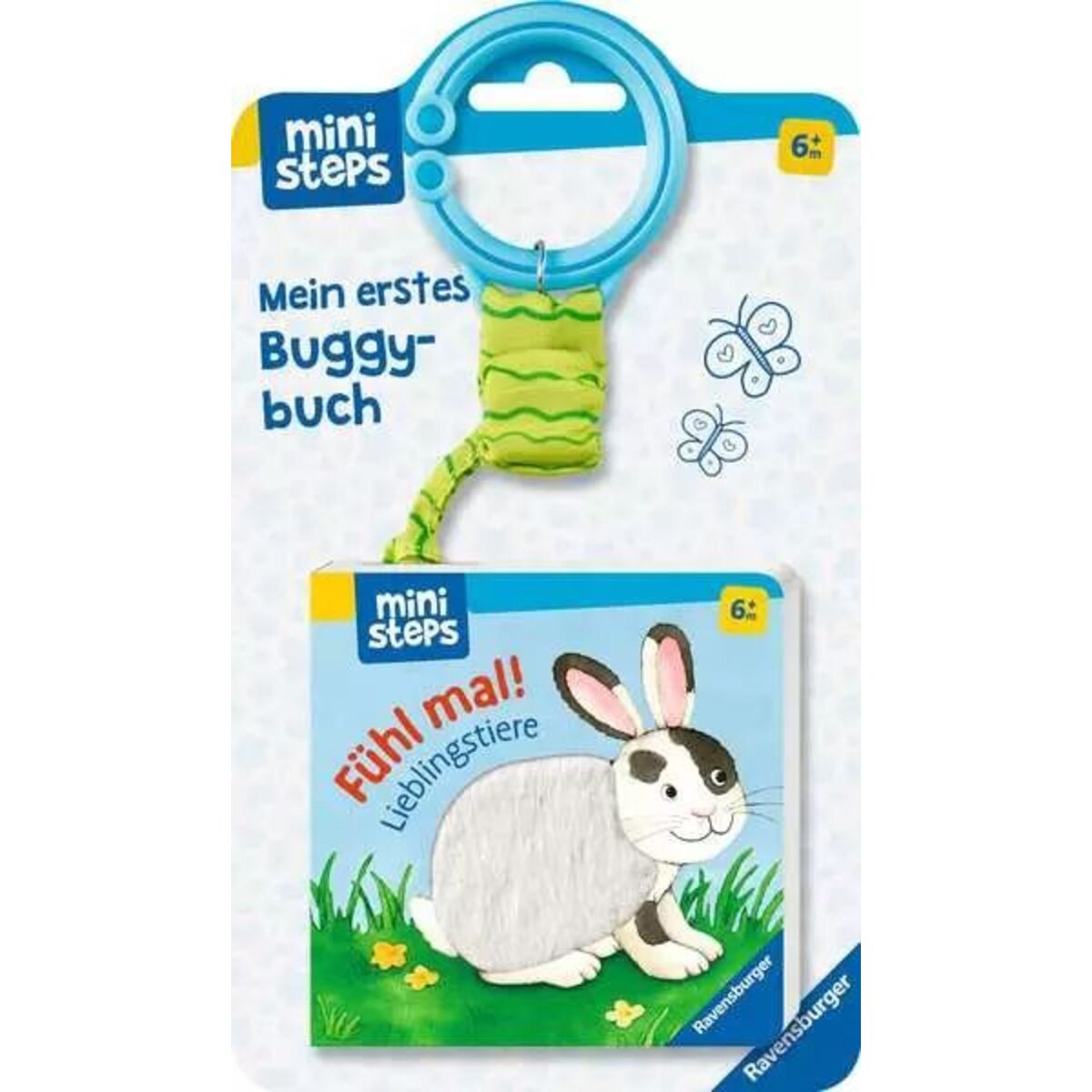Ravensburger ministeps: Mein erstes Buggybuch: Fühl mal! Lieblingstiere