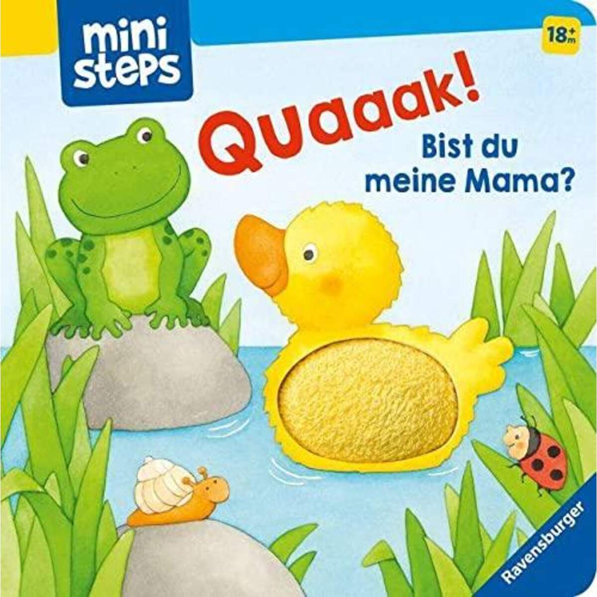 Ravensburger ministeps: Quak! Bist du meine Mama?