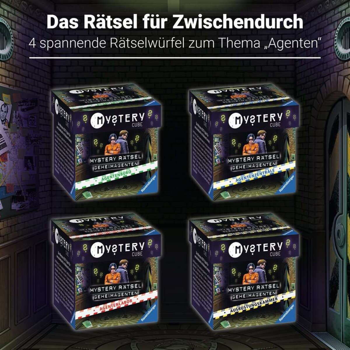 Ravensburger Mystery Cube "Die Agentenzentrale"