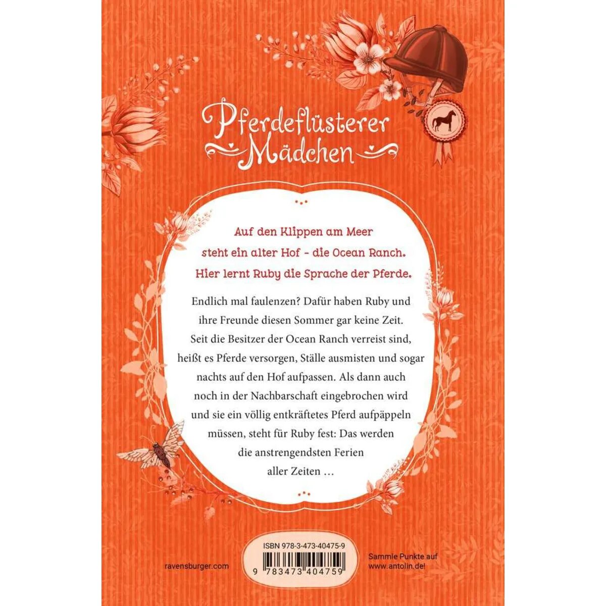 Ravensburger Pferdeflüsterer-Mädchen, Band 6: Schlaflose Ferien
