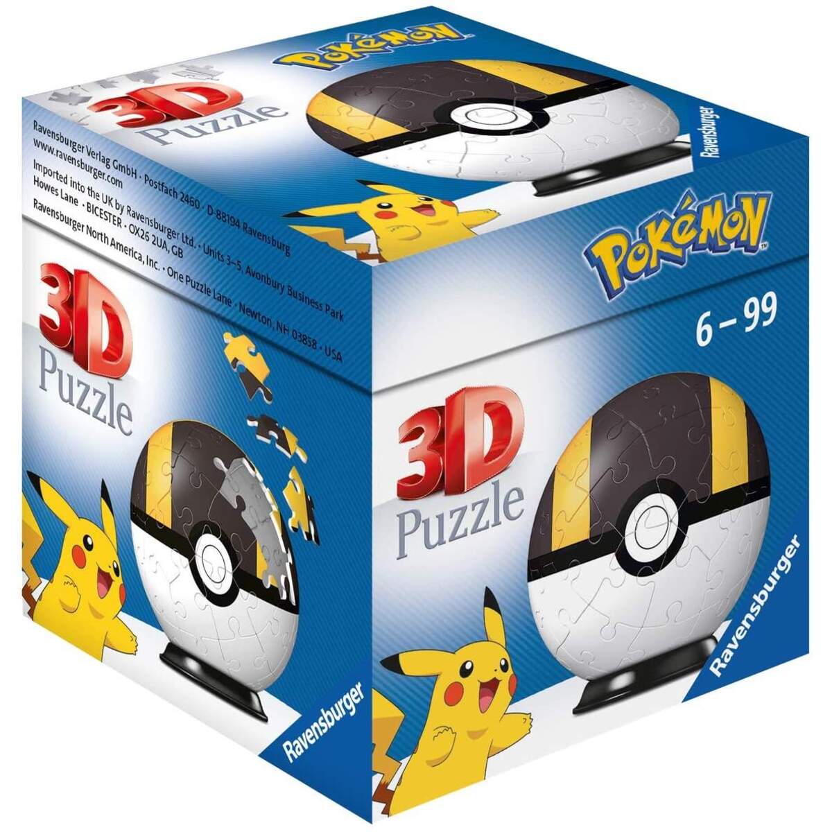 Ravensburger Pokemon Ultra Ball, 54 Teile