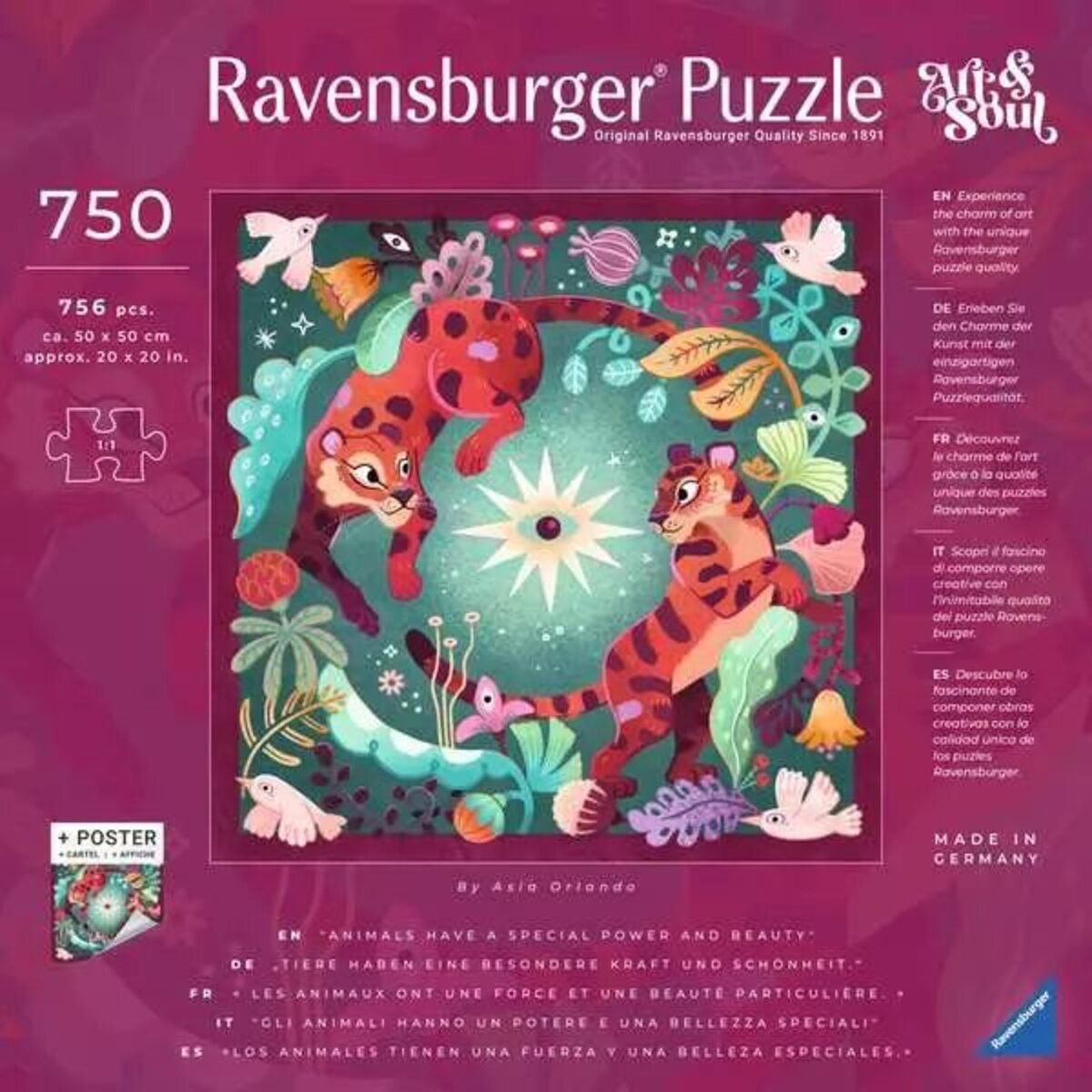 Ravensburger Puzzle - Animal Dreams, 750 Teile