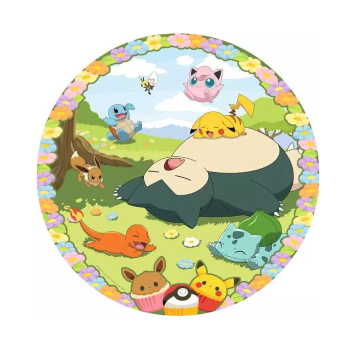 Ravensburger Puzzle - Blumige Pokémon, 500 Teile