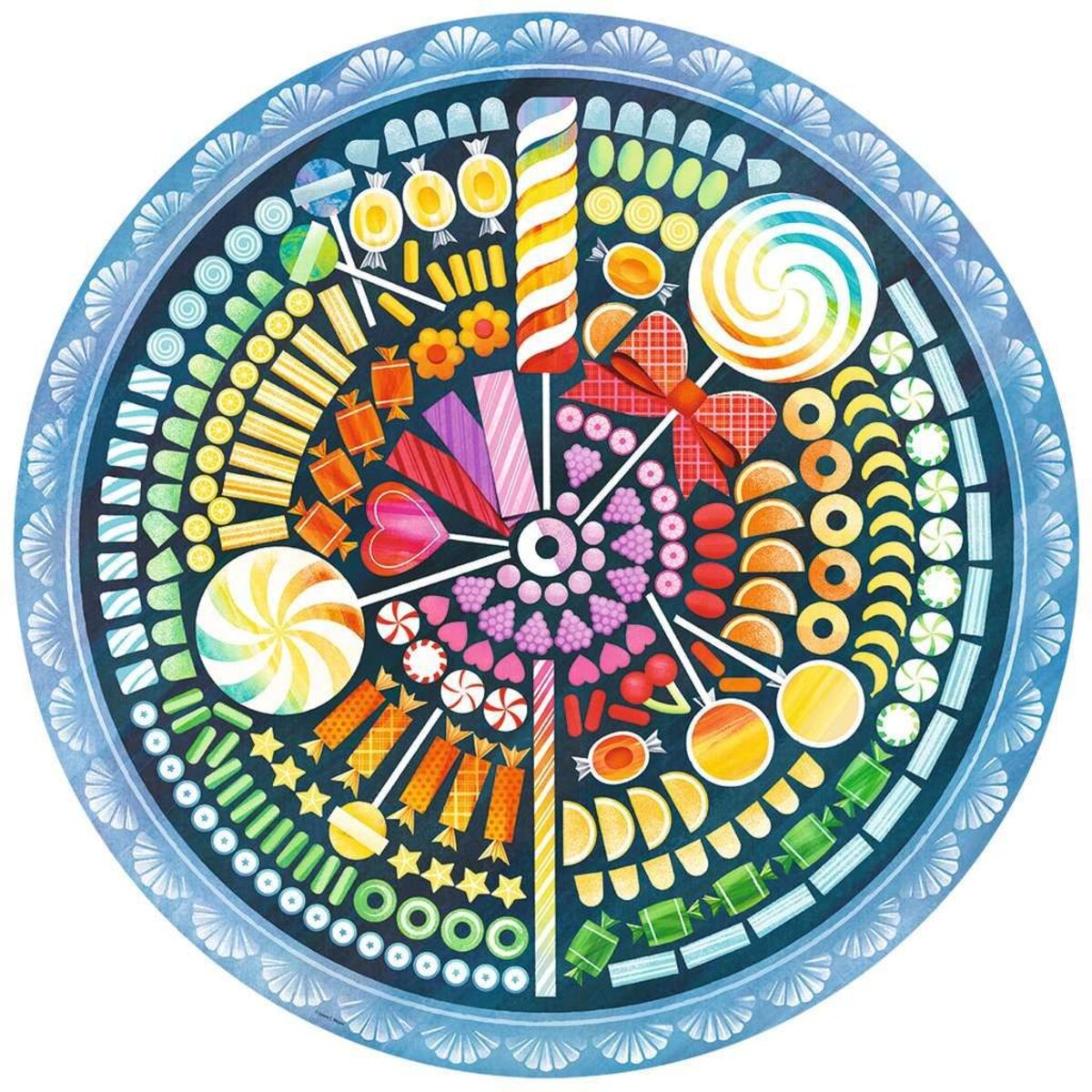 Ravensburger Puzzle - Circle of Colors Candy, 500 Teile